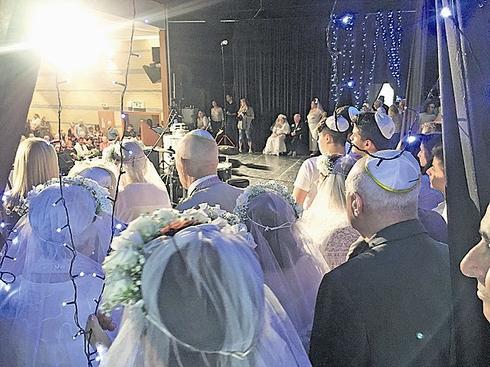החתונה השנייה של ניצולי השואה. צילום: ליהיא לפיד